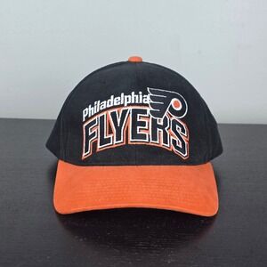 Starter Philadelphia Flyers NHL Baseball Cap Black Orange Adjustable Snapback